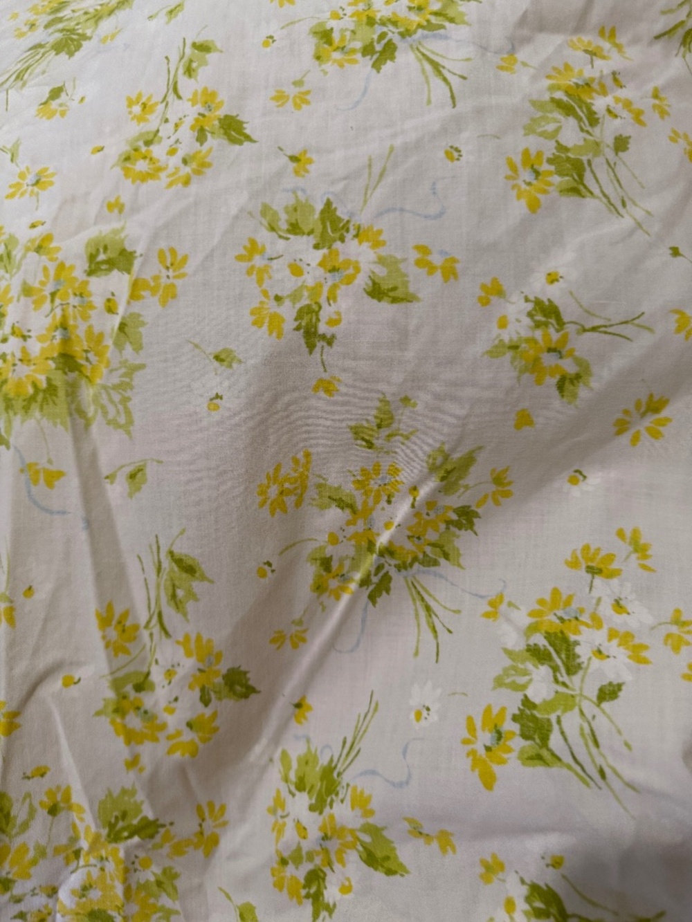 Vintage king fitted sheet